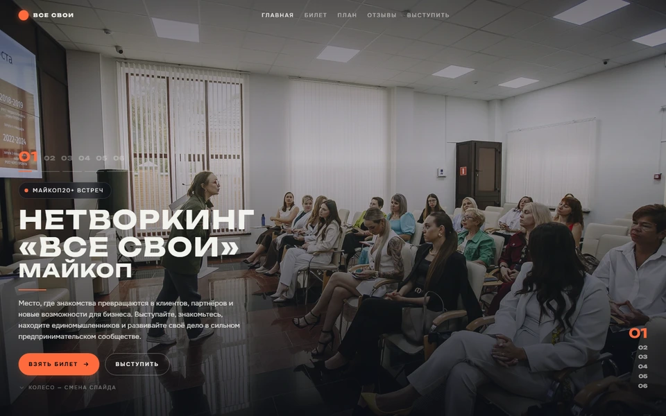 Нетворкинг Все Свои Майкоп